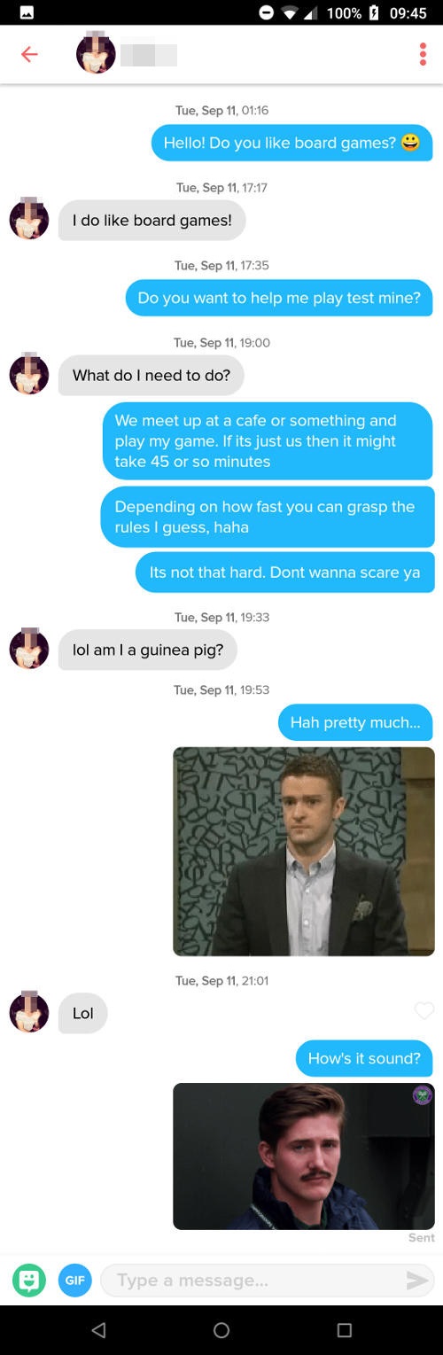 The second round of conversations were a little better.