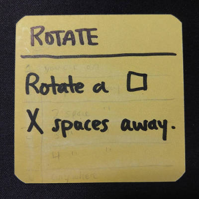 The new version of a rotate ability card.