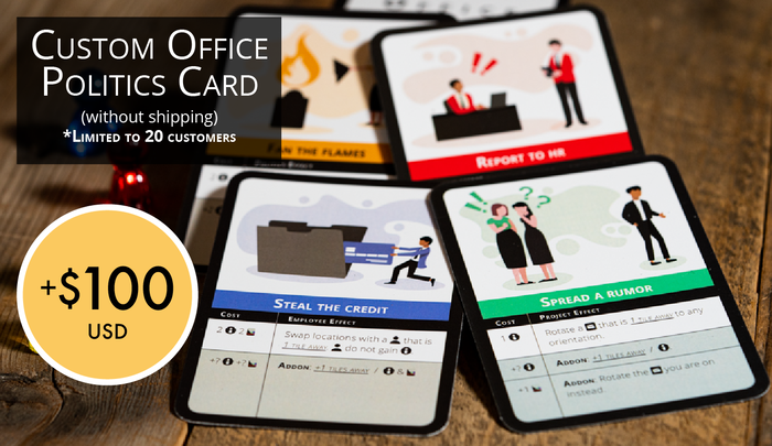 Get your very own custom Office Politics Card!